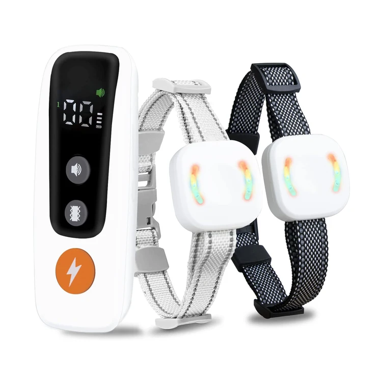 New Product Ideas 2023 Big LCD Display Remote E Collar Dog Training 20 Levels Shock Custom Free Logo Smart Dog Collar