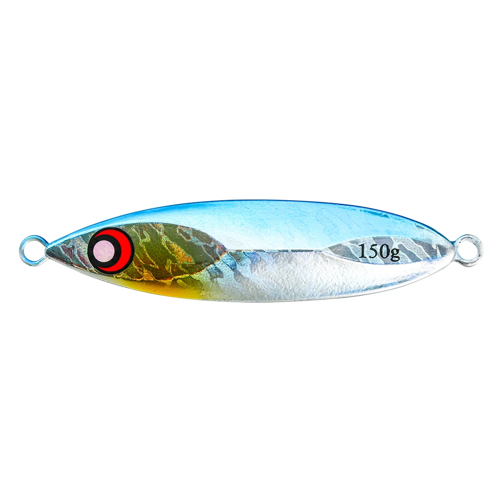 JOHNCOO 40G/60G/80G/100G/150G/200G/250G Wholesale Metal jig Lures Bait Saltwater Jigging Fishing Lure