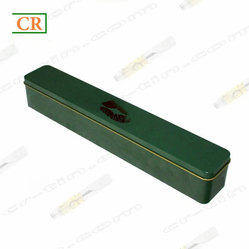 Portable Vape Pen Packaging CR Tin Case With Holder Child Proof Lid