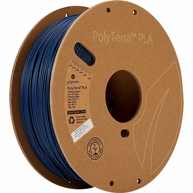 Eco-friendly Custom Excellent Printability 1.75mm / 2.85mm 1 KG  Polymaker 3D Printing PolyTerra PLA Filament