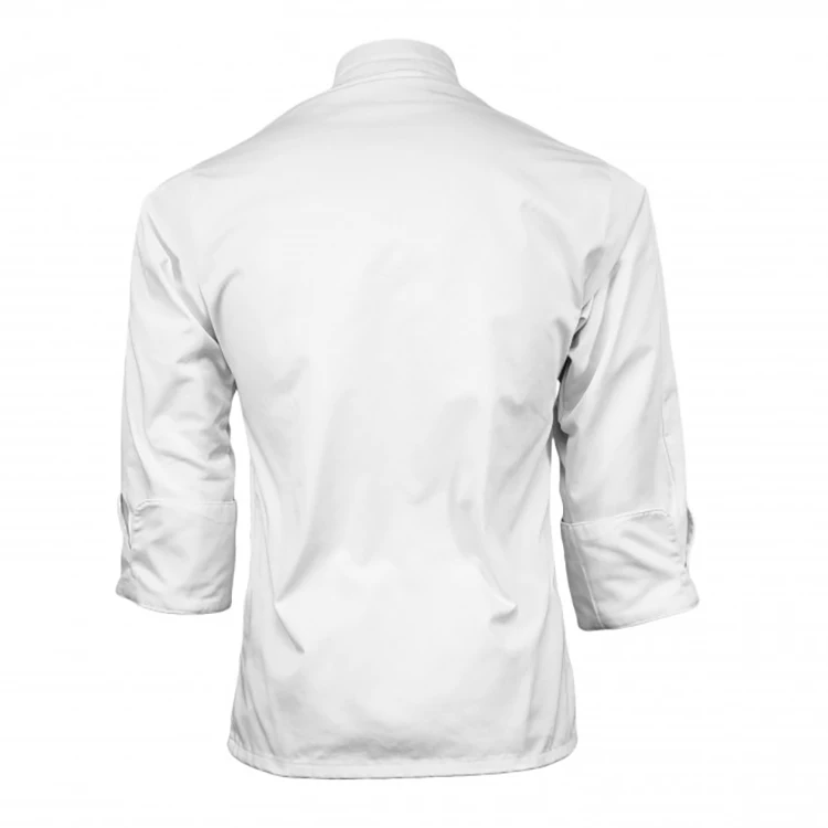Latest Design chef pants kitchen uniform black coat tops chef uniform children white one piece shirt