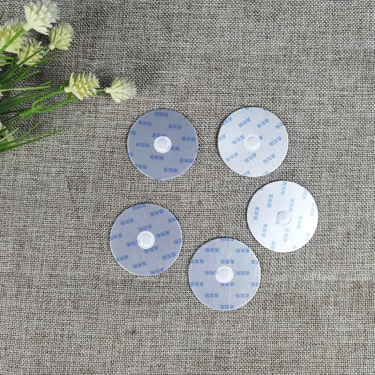 Customize Sizes Chemical Bottle Airflow Aluminum Foil Induction Packaging Vents with E-PTFE Membrane