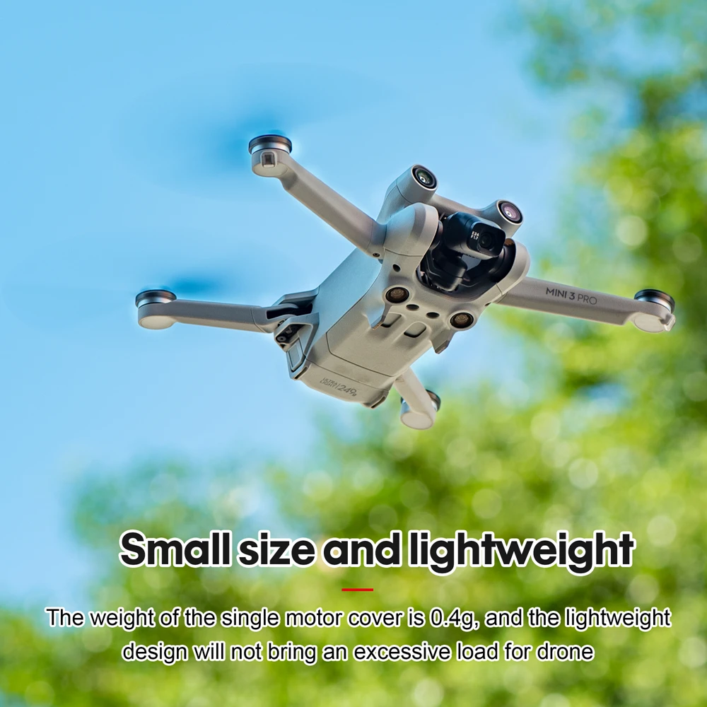 STARTRC 6 pcs/set Protective Motor Dust Cover for DJI Mini 3 Pro Motors Propeller Mount Drones Accessories