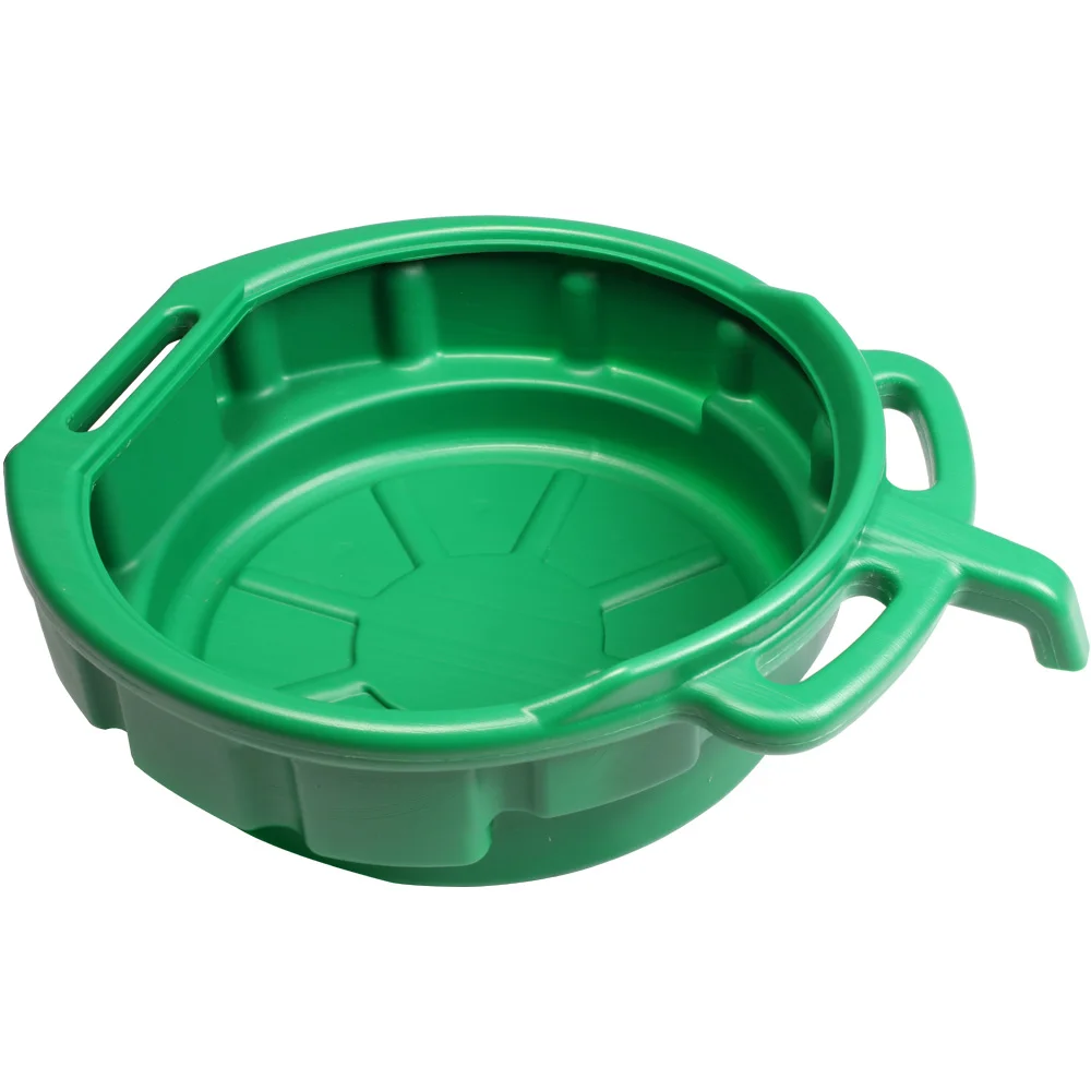 Oil Drain Pan 10 Litre PE Plastic Fluid Oil Drip Tray Auto Tools