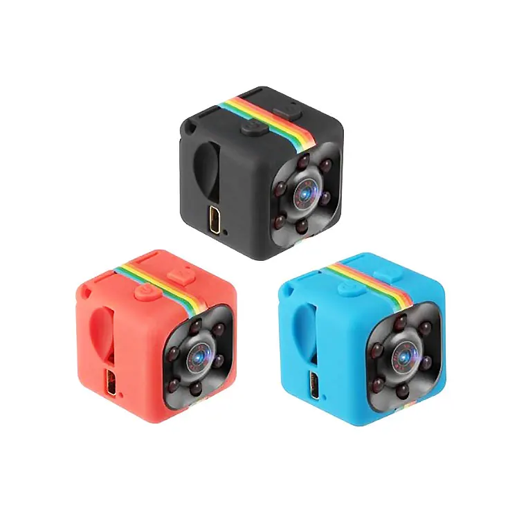 SQ11 Mini Camera Hd Camcorder Ir Night Vision Mini Cam 1080P Sports Small Security DV Camera For Meeting