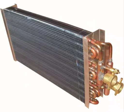 Industrial Use Gas-Powered Wood Furnace Hydronic Copper Tubing Outdoor Heating Coil Heat Exchanger for Air Conditioner Part