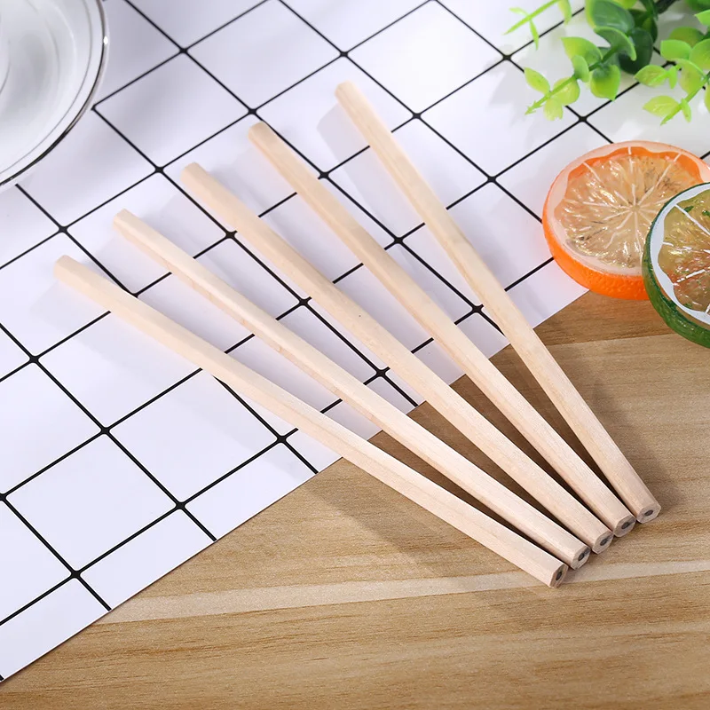 China stationary factory cheap wholesale bulk nature custom HB wood pencil