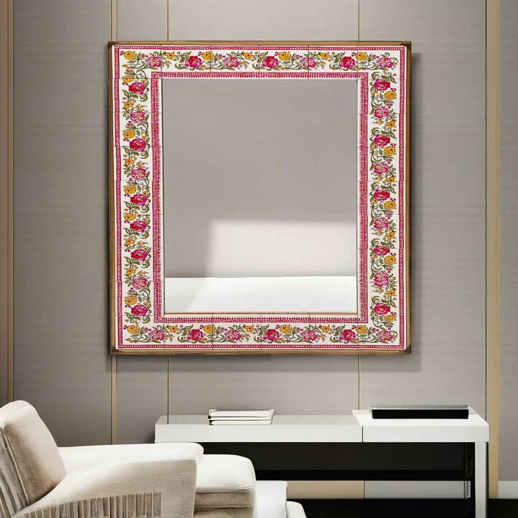 High Quality Bulk Photo Frames for Home Decor for Living Room Bedroom Bathroom Use Wall Mirrors Included Manufactured Wholesale
