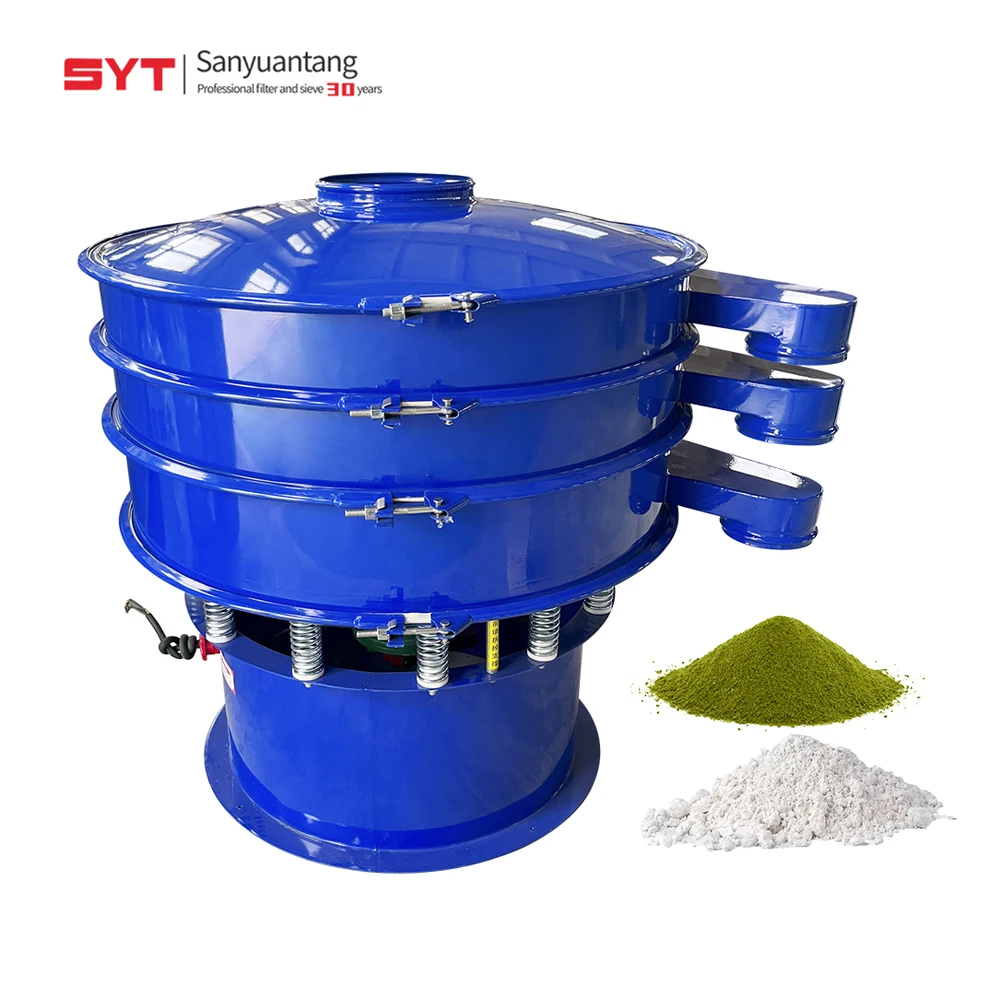 Kaolin Vibrating Screen Black Fly Farming Sieving Machine Sieve Shaking Sifter