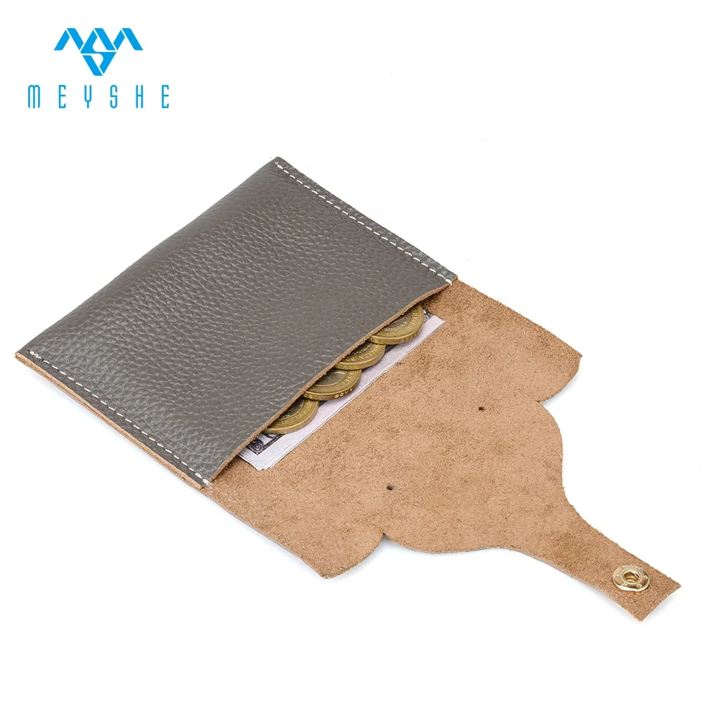 Factory Custom Mini Animal Coin Purses Pastel Colors Genuine Leather Coin Wallet Vintage Style Unisex Card Holder for Gifts