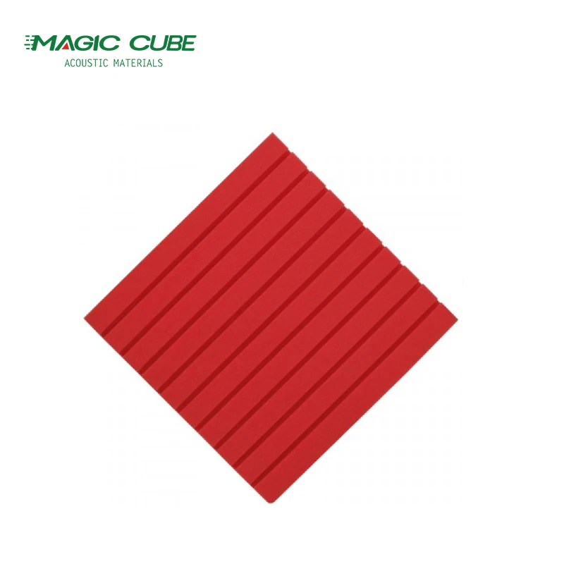 Customized New Products Soundproof Acoustic Foam High Density Stipe Shape Sound Muffling Foam