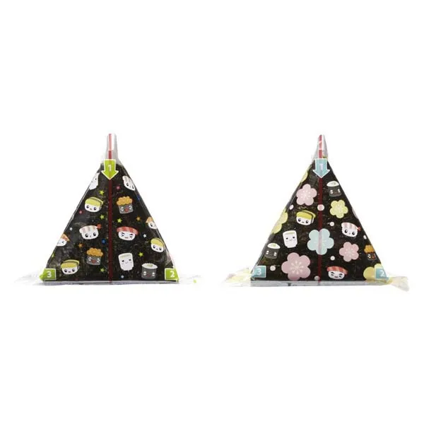  Различные формы печати Onigiri упаковка обертка ОПП пластиковые формованные суши