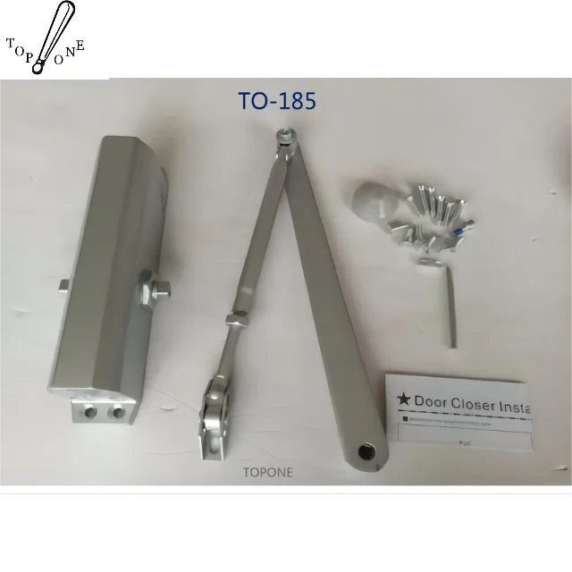 TG-185 HO Listed Medium Heavy Duty Adjustable Automatic Door Closer For 80-110 kg Door