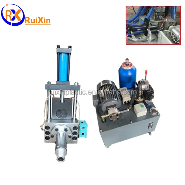 HDPE LDPE Film Blowing Machine Full Automatic Hydraulic Screen Changer
