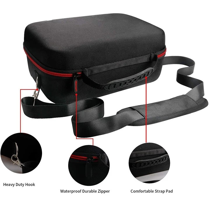 Large Carrying Storage Case for Nintendo Switch Travel Hard Shell Messenger Bag