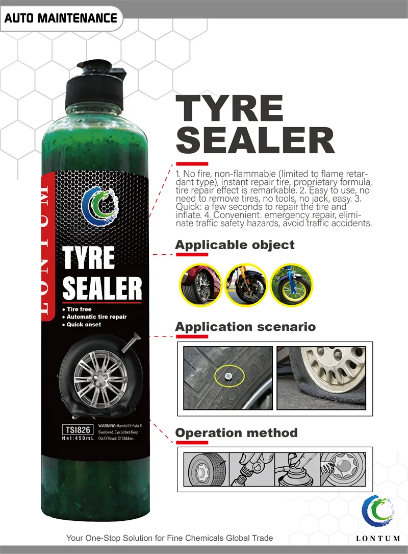 Unique Best Emergency Tyre Repair Function New China-Chic Tyre Bead Sealer Spray