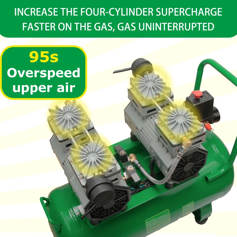 NewBeat Industrial Car Air Compressors Oil Less Mini Electric Compressor Air Pumps Portable Tools