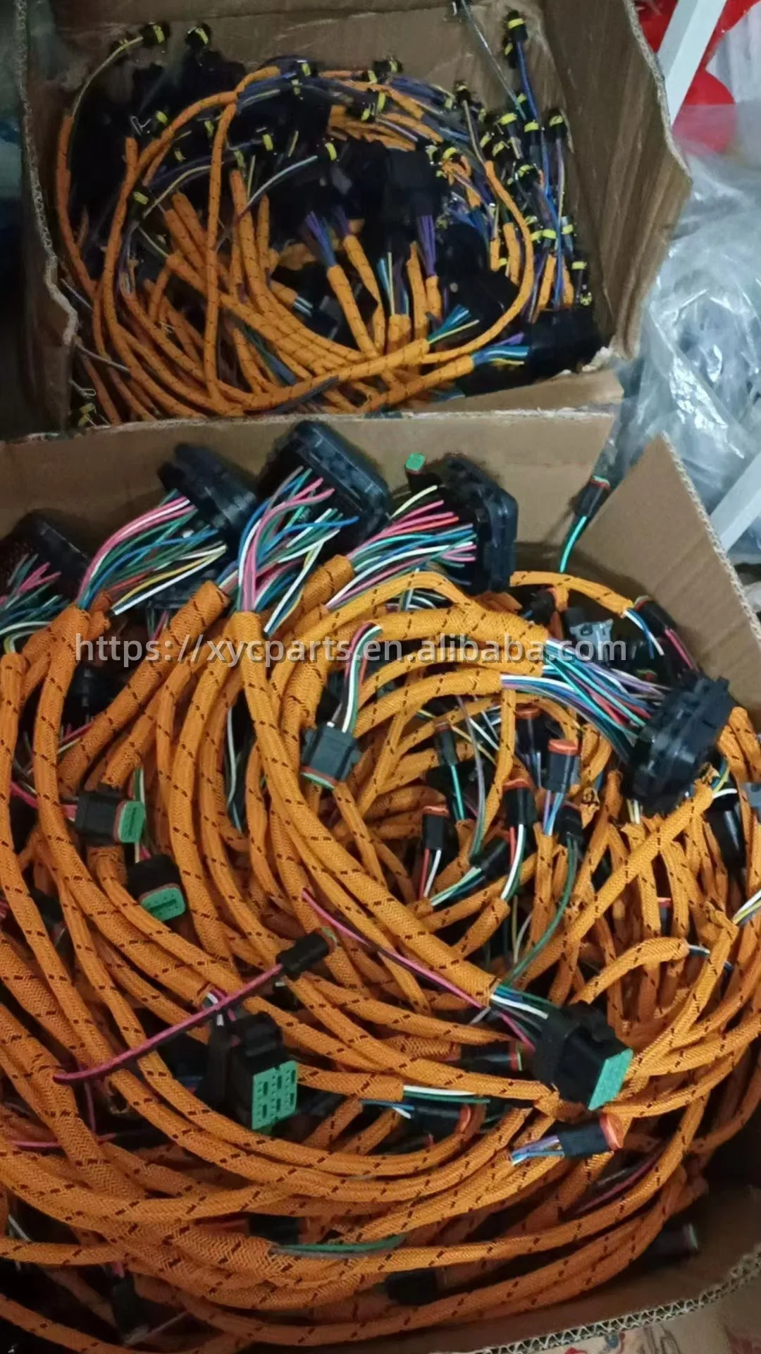 Запчасти для экскаватора левая ручка джойстика жгут проводов 547-9985 5479985 гусеницы
