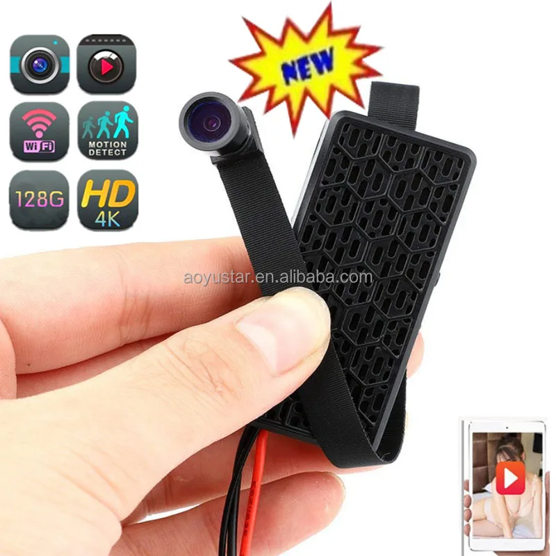 NEW APP LOOKCAM 4K 1080P HD Security Wide angle 140 degrees  Mini Spy Hidden DIY WIFI Module Camera With case protection