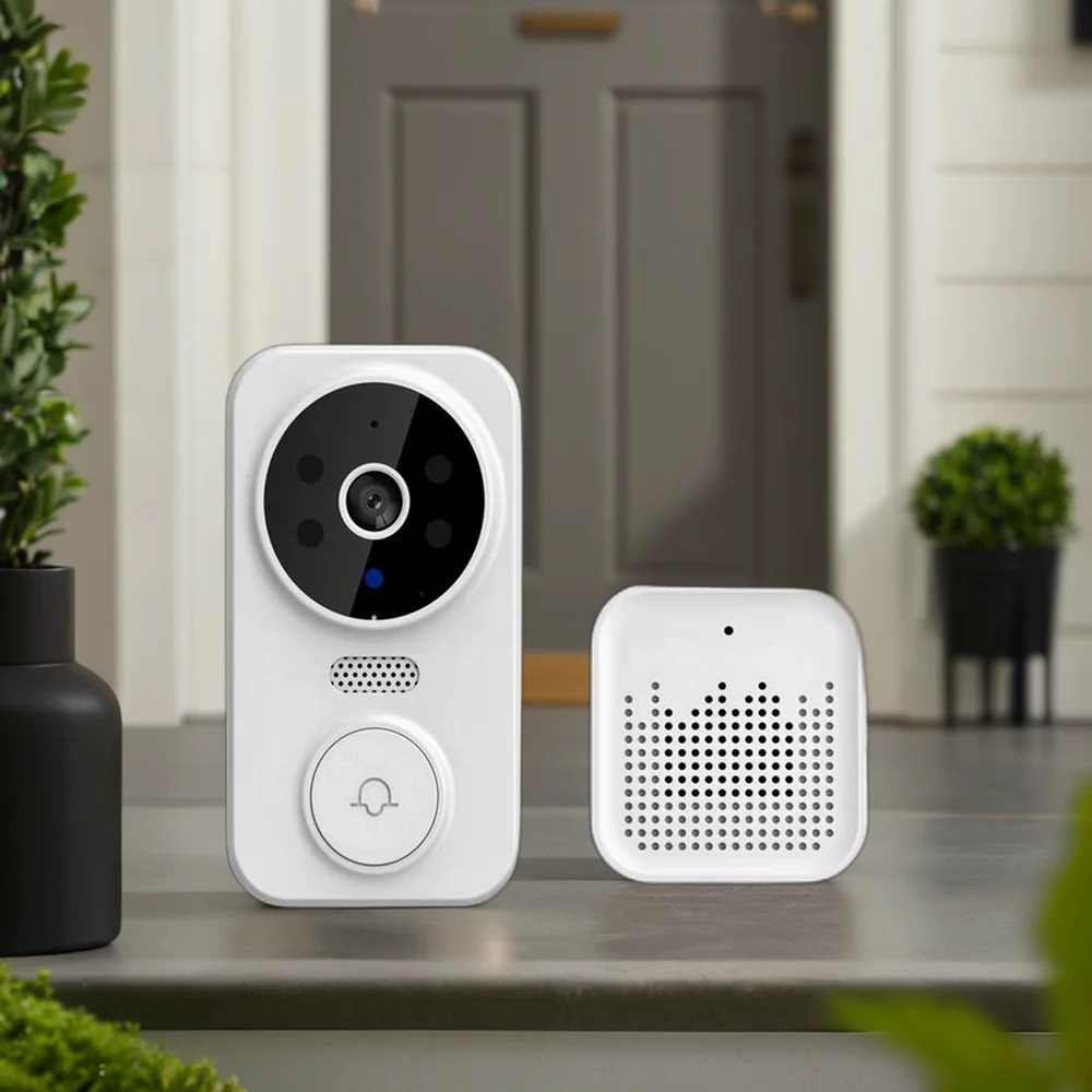 Smart  doorbell wireless home two monitoring anti-theft door mirror  remote viewing doorbell smart doorbell Burglar Alarm System