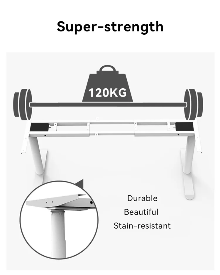 Christmas adjustable table smart desk standing desk electric