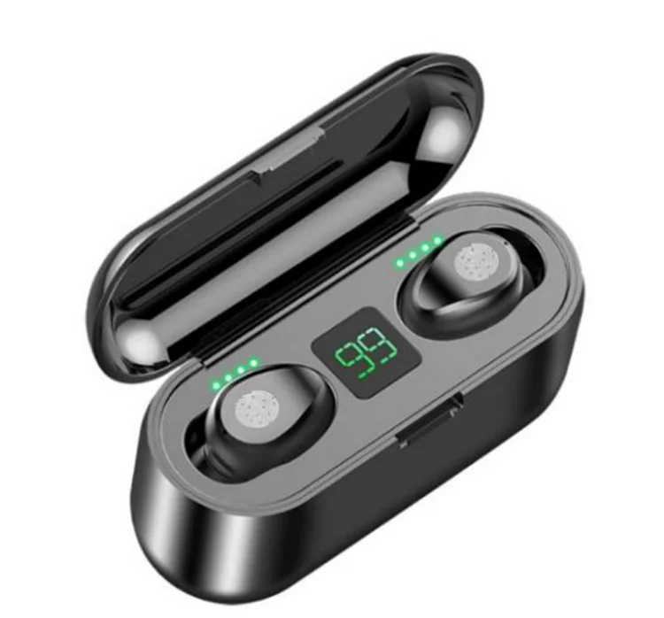 Stereo Sport Headset LED Display F9 Tws  Earbuds F9-34 Wireless Earphones
