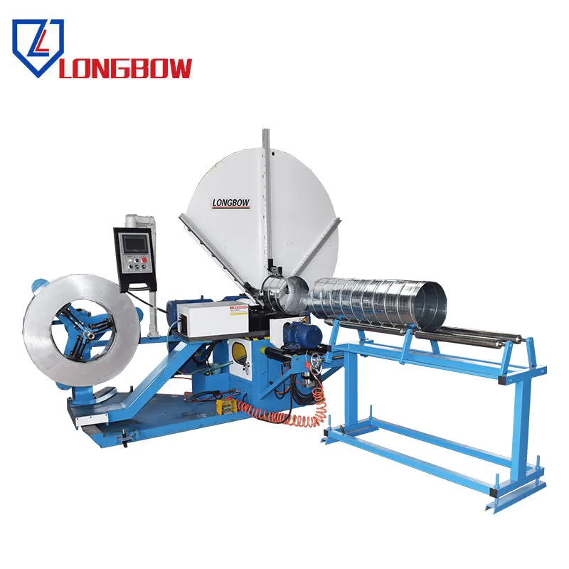 HVAC Air Duct spiral welded spiral tube machine pipe making machine for sale