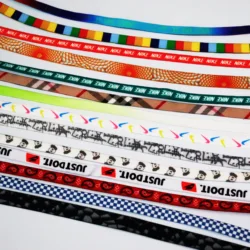 Длинные шнурки с леопардовым принтом животных на заказ