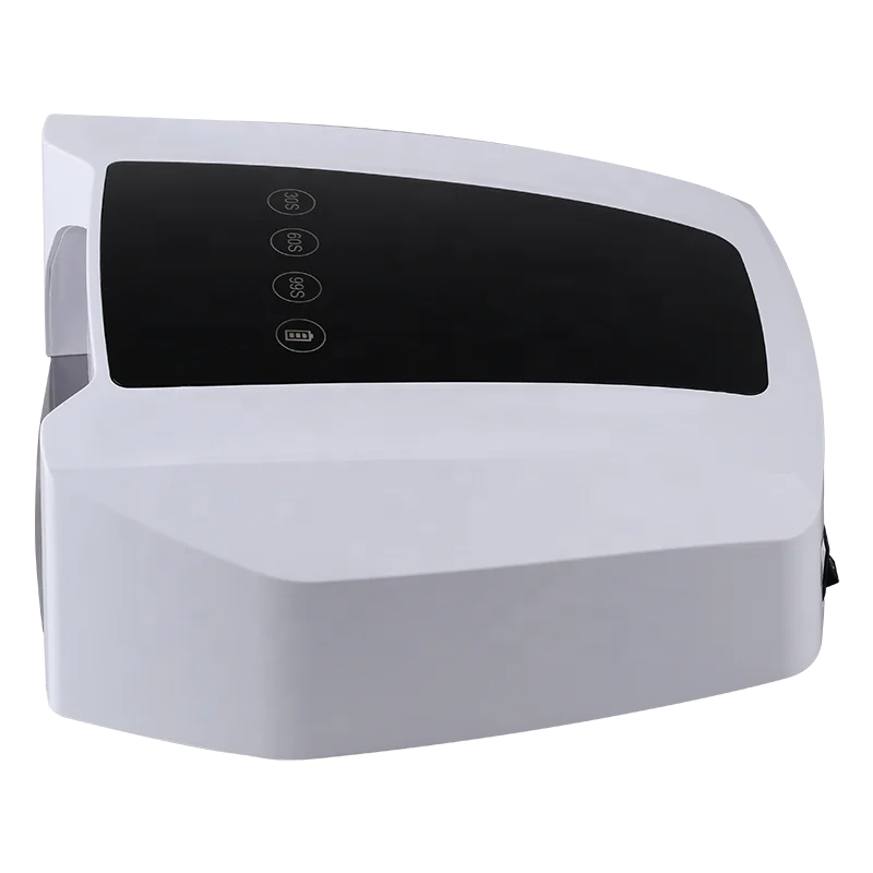 2024 новинка бестселлер профессиональная беспроводная УФ светодиодная гелевая лампа для ногтей 72 Вт с умным сенсорным дисплеем автоматическая сенсорная