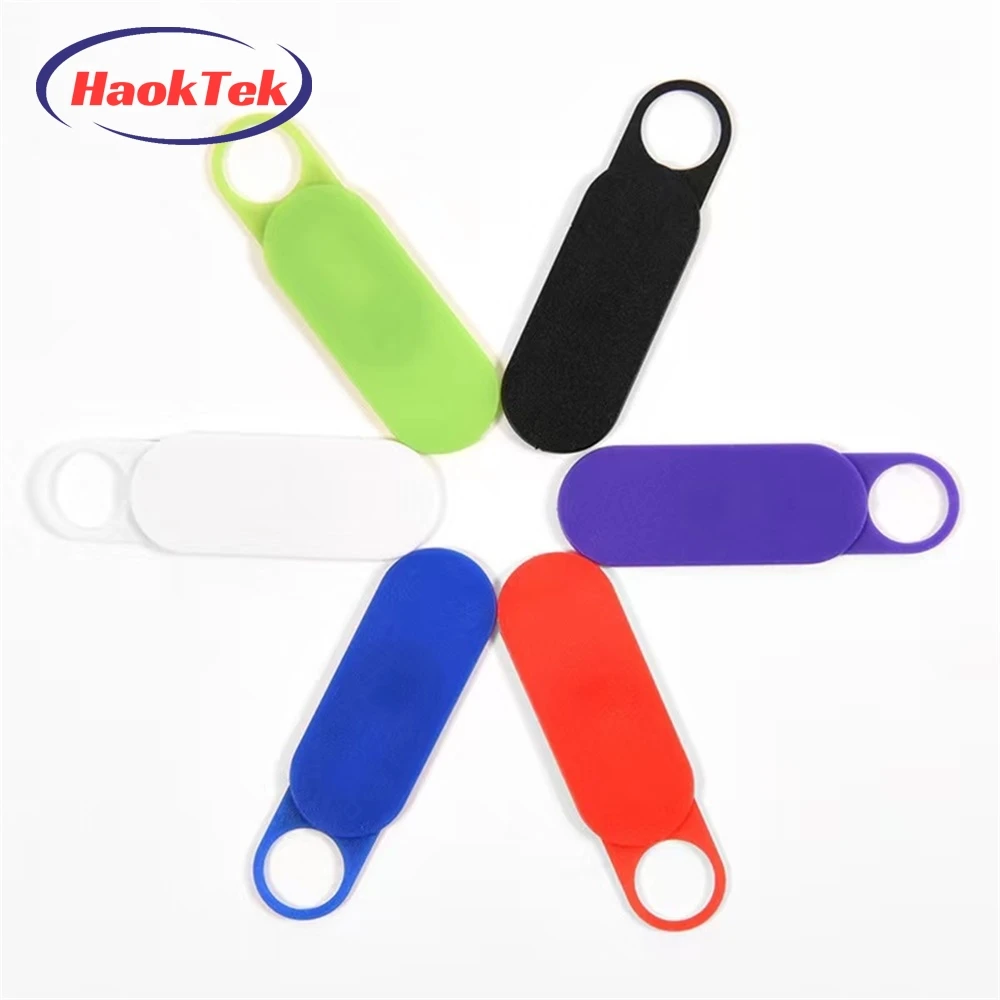HAOKTEK Fashionable Customized Logo And Package Webcam Cover For Laptop Smartphone Computer Camera Lens Camcover