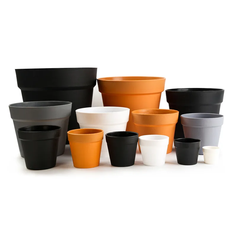 plastic plant pots PP new material thickened and firm