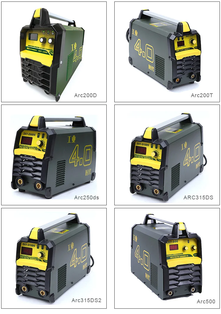 China factory-supply Industry-grade Welding Equipment MMA400 500 Arc IGBT  Inverter DC welder Manual Welding Machine