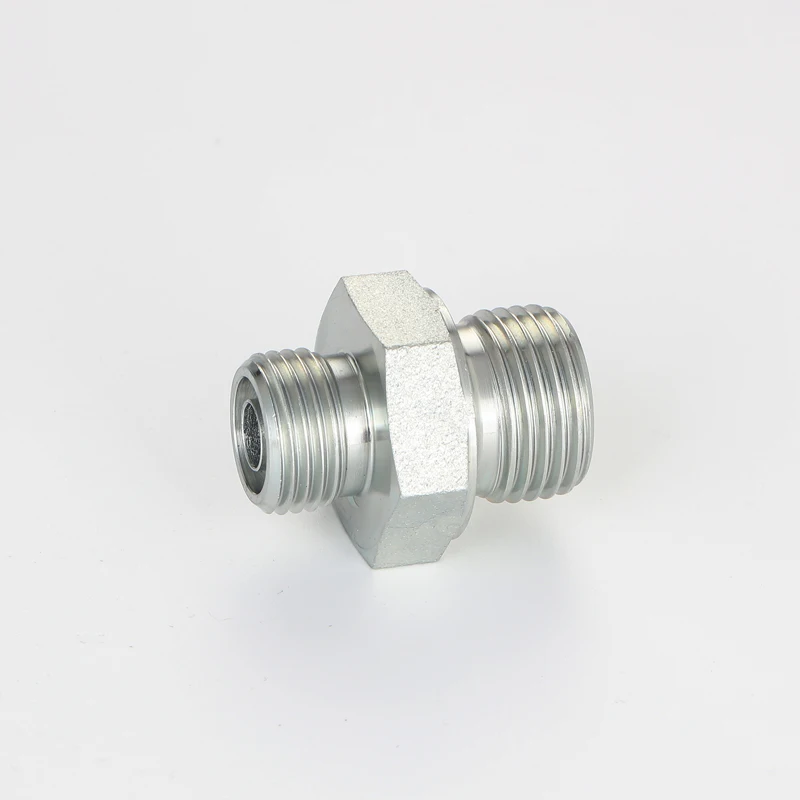 Pipe external thread 60 degrees inner cone or hexagon end face combination gasket seal/pipe external thread