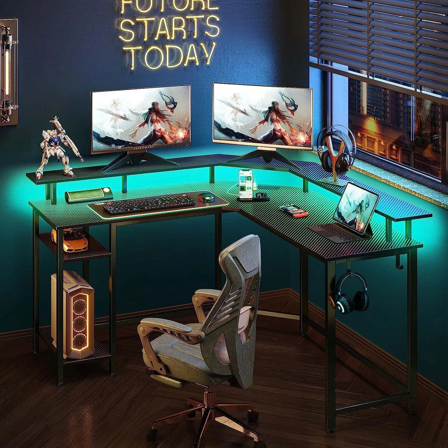 Игровой стол RGB с подсветкой
