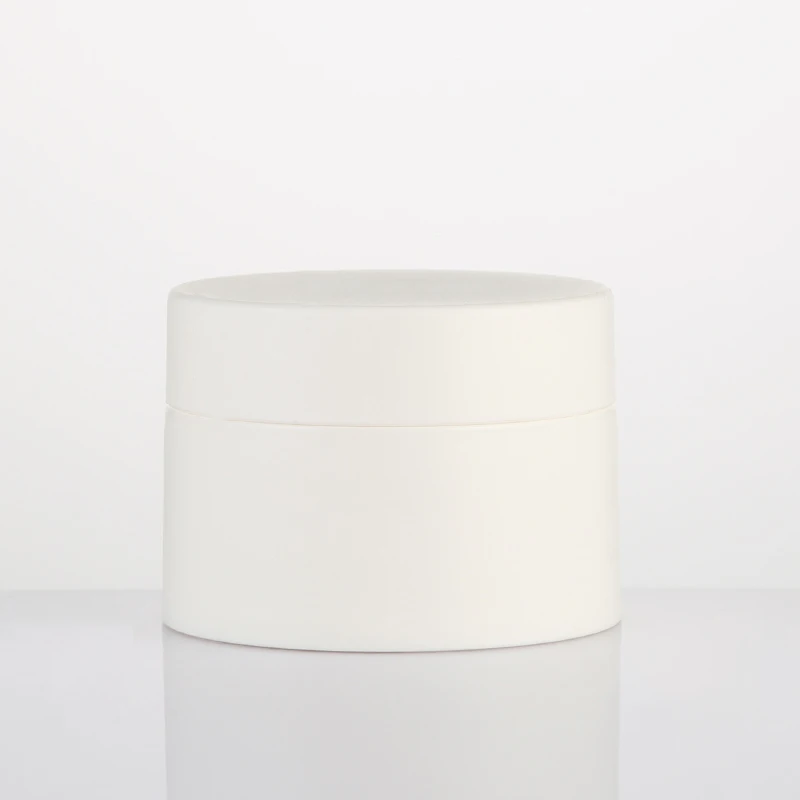 3g 5g 10g 15g 30g 50g 80g plastic white cosmetic face/eye cream PE jar with plastic lid refillable