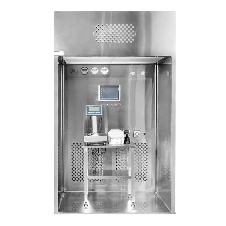 weighing room 304 stainless steel negative pressure Weighing Booth Dispensing Booth Sampling Booth
