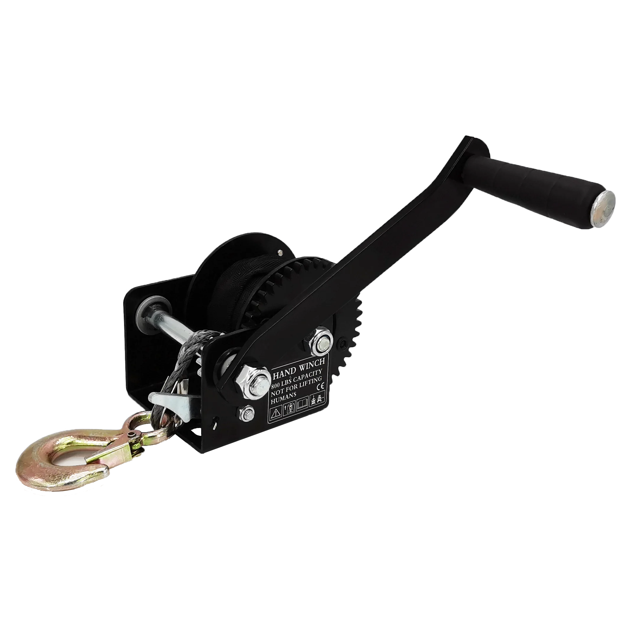 Chinese Factory 900LBS Zinc Plated Multi pieces Gear Small Mini Manual Hand WinchPulling Winch