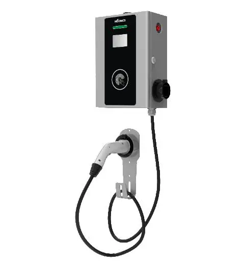 Hiconics 7KW OCPP EV AC charging station with IEC type2 charging socket for EU market
