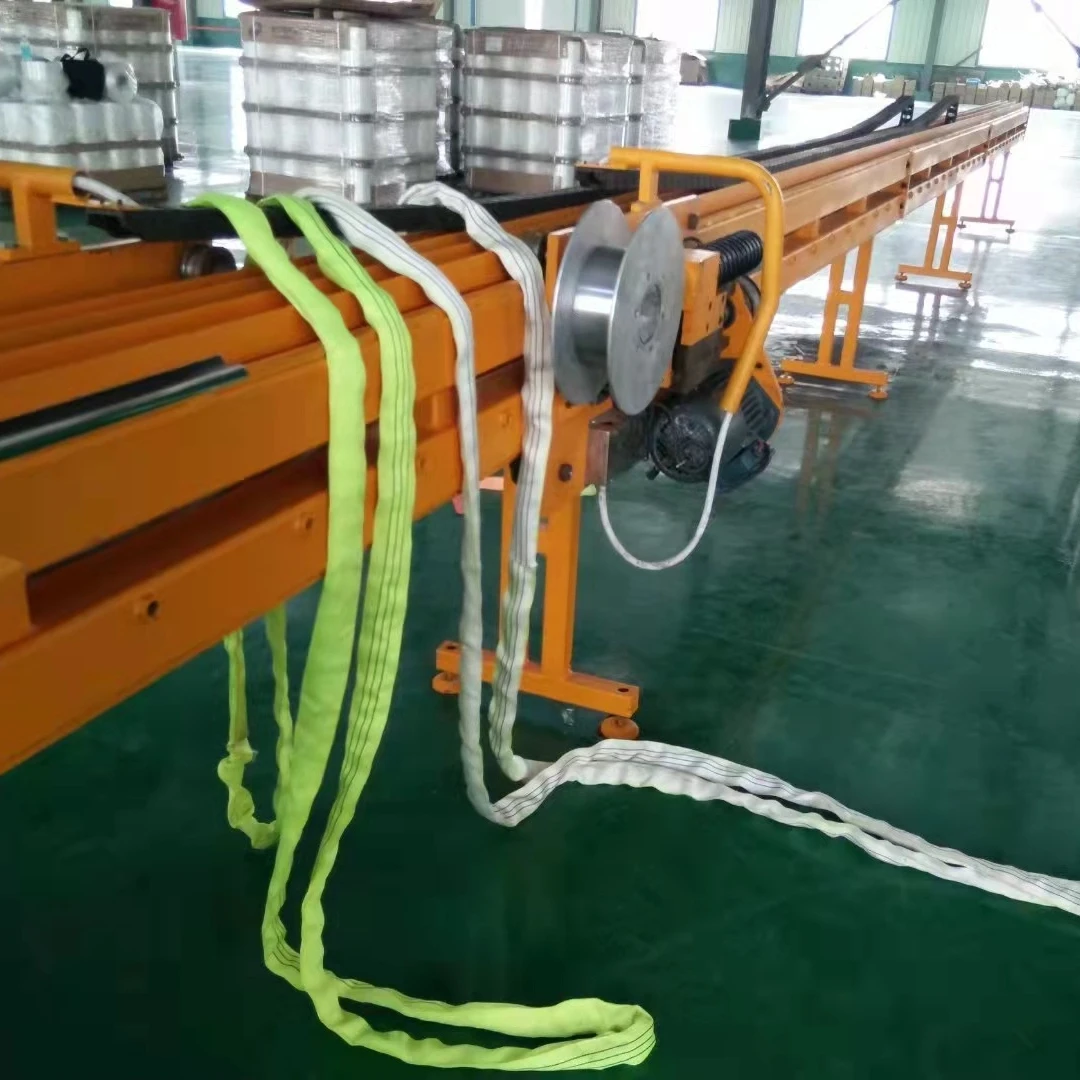 2022 100% polyester webbing round sling machine/round sling making machine