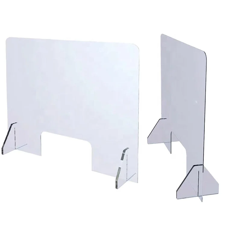 2021 factory wholesale Tabletop Partition  Students Privary Divider Campus desk acrylic shield partition desktop partition