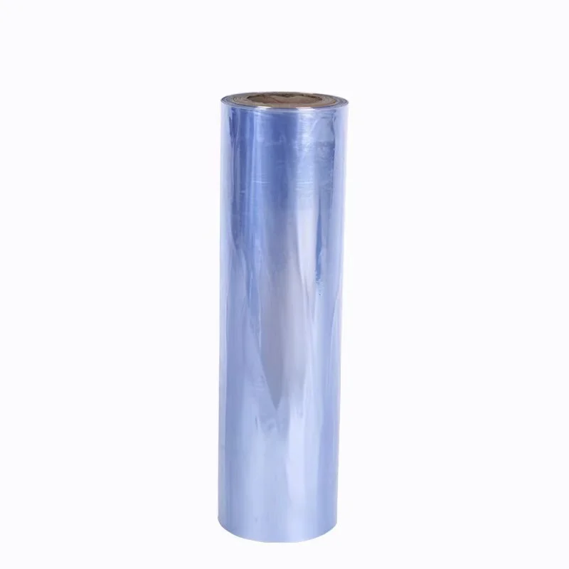 factory direct price Soft transparent Wrap Stretch window and doors pvc hot shrink film plastic vacuum roll shrink plastic