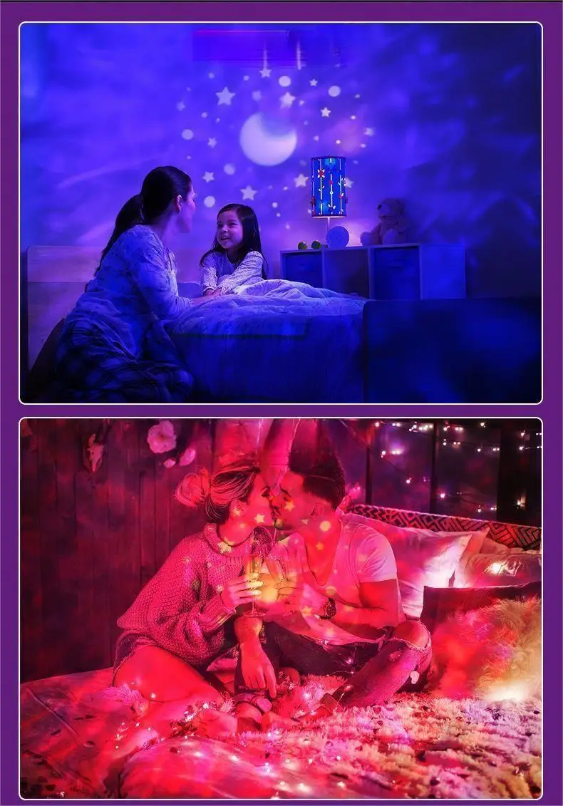 Creative Ocean Wave Starlight Star Starry Sky Light Led Night Light Lamp Astronaut Star Projector
