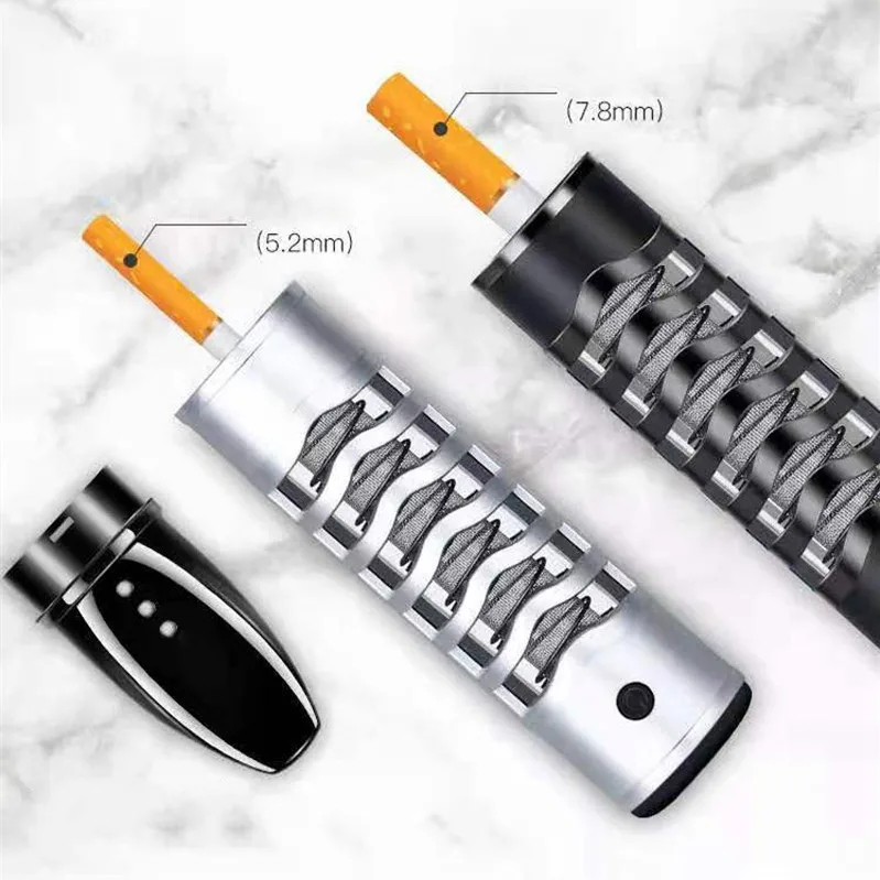 Новый держатель прикуривателя для ленивых сигарет с защитой от дыма перезаряжаемый USB экологически чистый не упадет мелкие аксессуары мытья