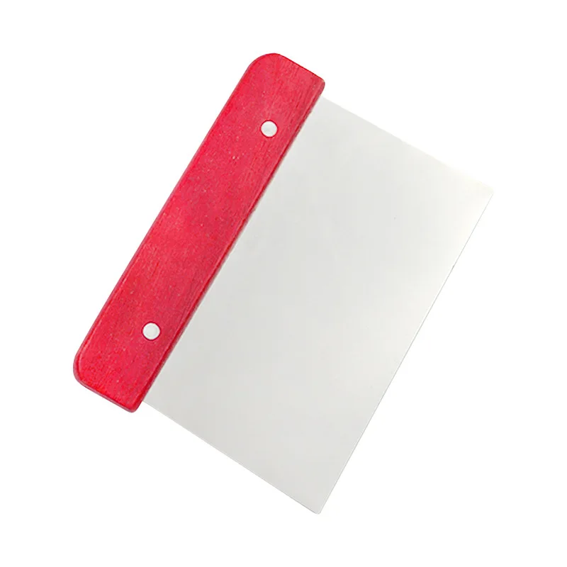 2 Pieces/Set Stainless Steel Straight & Wavy  Loaf Soap Cutter  Blades Cutting Tools set Wood Handle Soap Knife