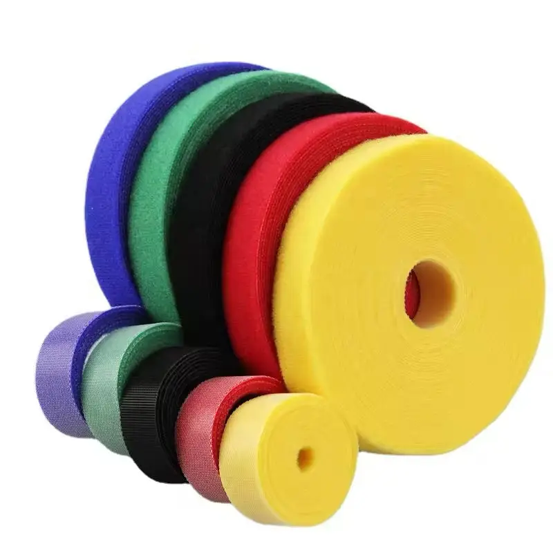 Reusable Gardening Use Wire Management Velcroes Double Sided Hook And Loop Cable Tie