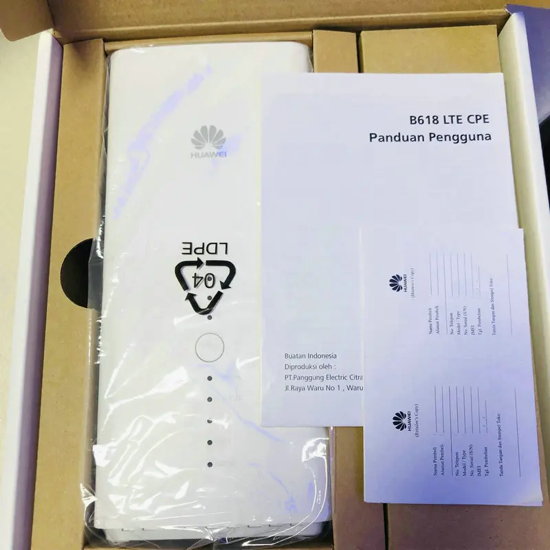Huawei B618s-22d 4G+ Wireless Router LTE 600Mbps  B618 4G CPE Router WIFI 64 Users