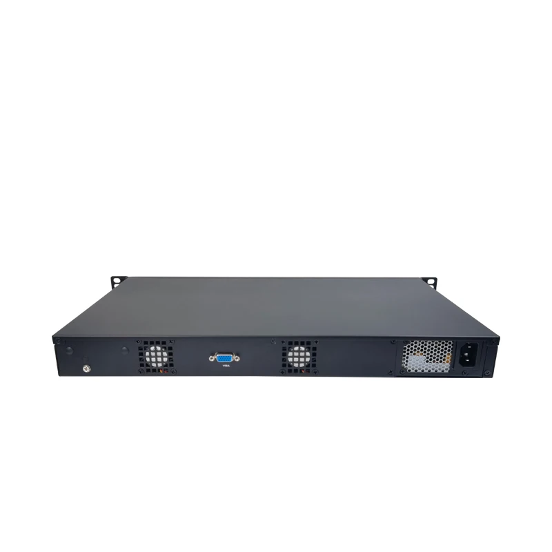 2th 3th gen core i5 i7 pfsense 1U rackmount firewall router 2*DDR3 memory slot 6 lan ports 1u router firewall chassis