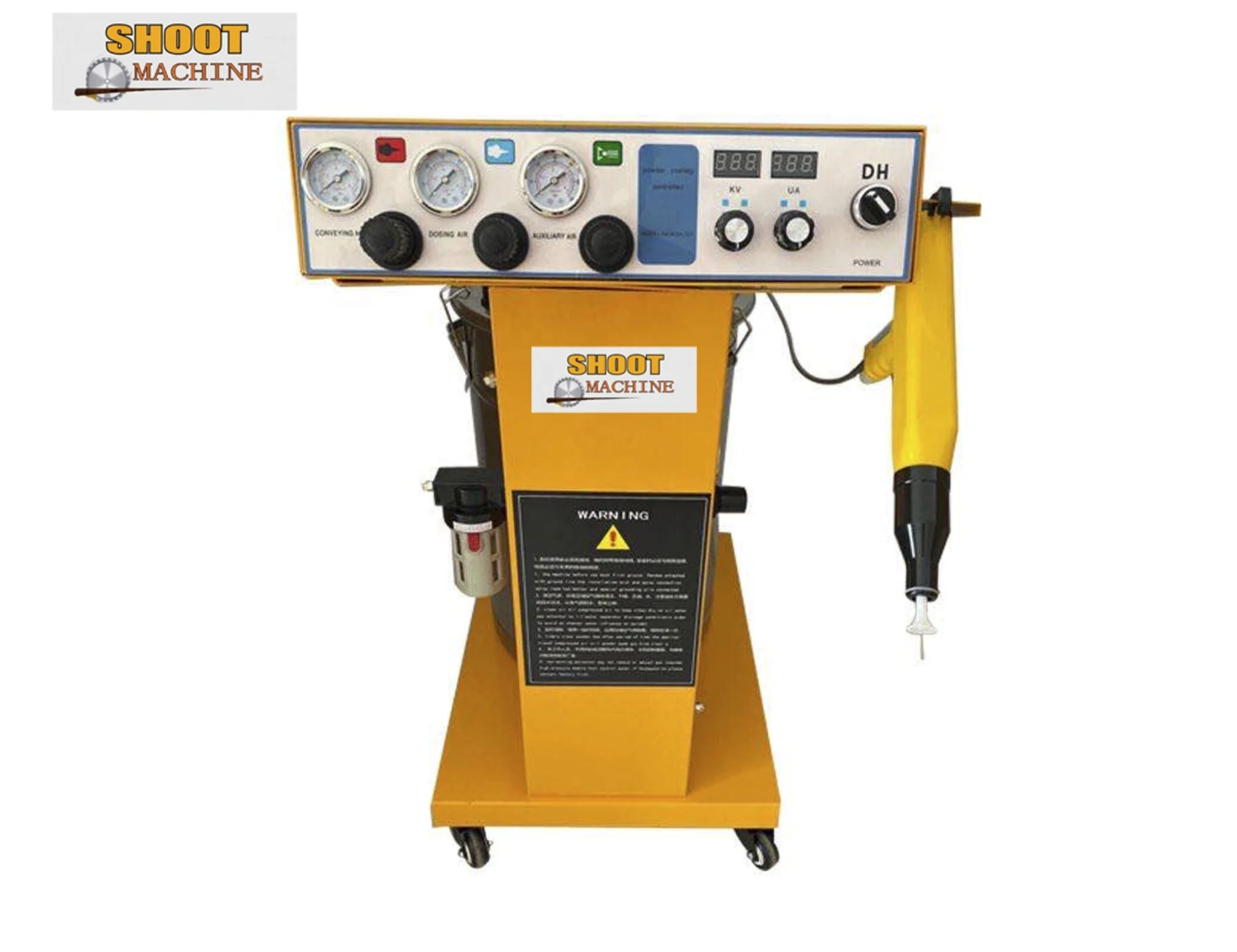 Shoot Brand Manual Powder Coating Gun Set, SHFMG50