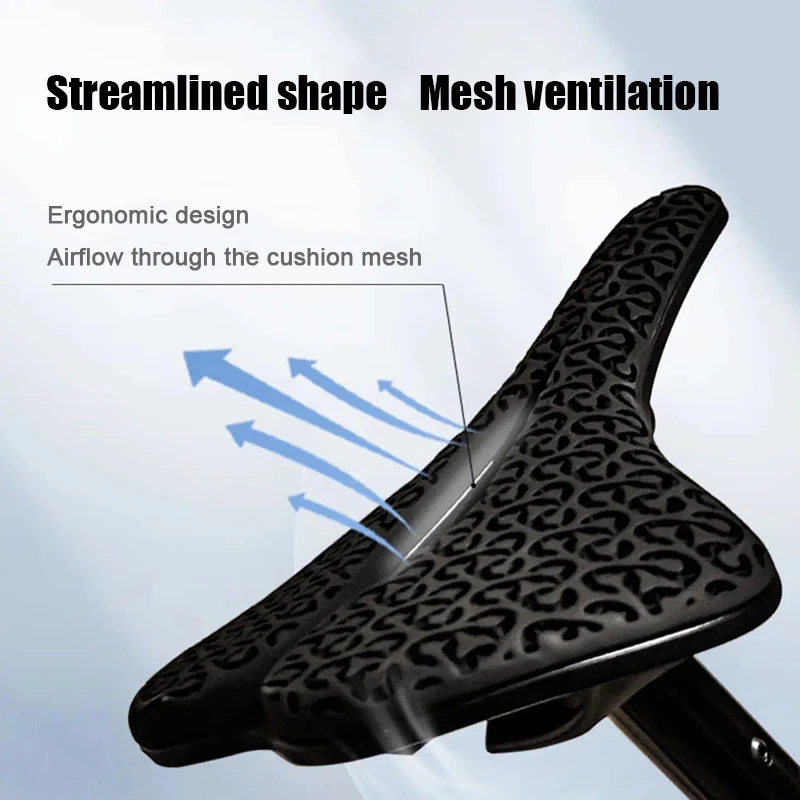3D Print Saddle nylon Saddle Road Bike Comfortable Cushion Factory Bike 3D printed Seat