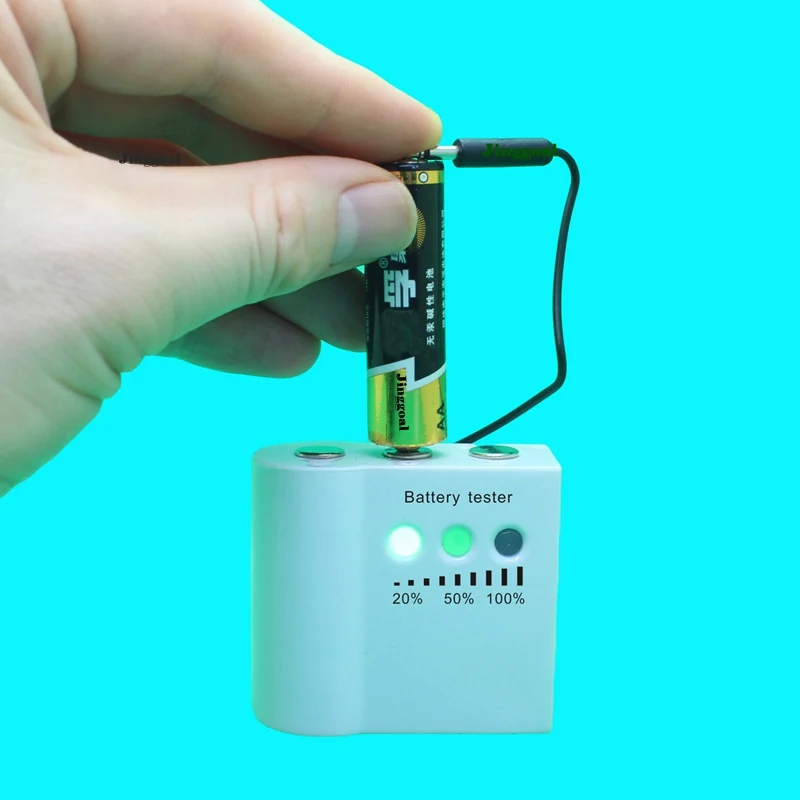 AA AAA Button Cell CR2032 AG13 LR44 AG10 AG3 CR2025 CR 2016 Universal LED Battery Capacity Tester